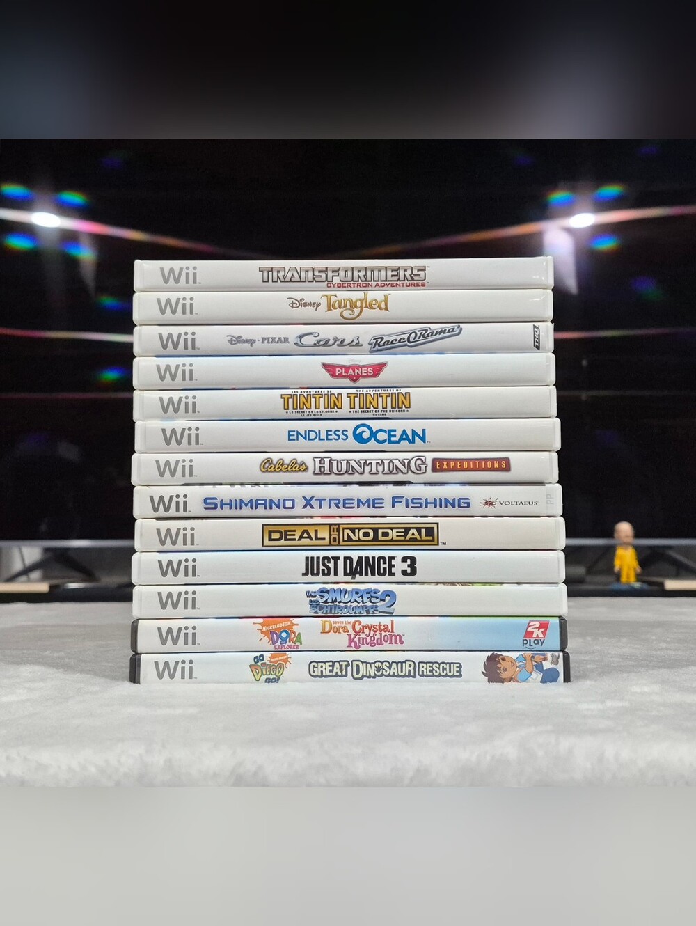 Bundle of 13 Nintendo Wii Video Games - Including Disney Tangled, Cars Game 🤯